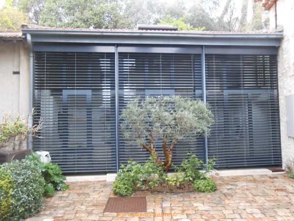 Brises soleil orientables sur mesure